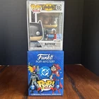 Funko Pop! DC Mystery Box Metallic Batman #01 2025 NYCC Shared Sticker LE 2000