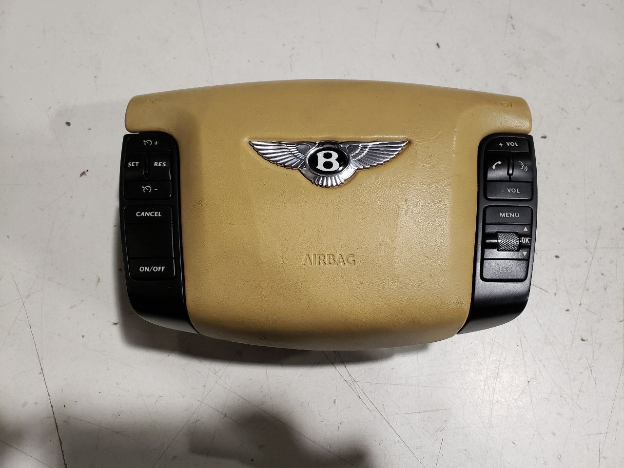2007 Bentley Continental Flying Spur - Steering Wheel Airbag - OEM  3W0880199AA