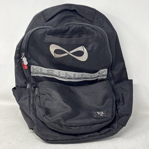 Nfinity Slate/Black Camo Women’s Cheer Backpack W/Hematite Pyramid Studs!! Nfinity Cheer Backpack | eBay main image 2