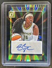 2025 Donruss WNBA Arike Ogunbowale Signature Series Holo Black Laser Auto #1/1