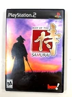 Way of the Samurai (Sony PlayStation 2, 2002) PS2 CIB