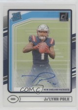 2024 Panini Clearly Donruss Rated Rookie Auto Ja'Lynn Polk #69 Auto 0l1b