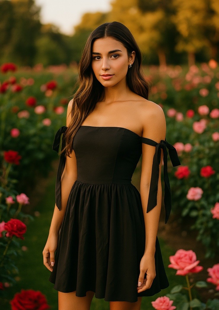 NEW! LUCY Paris Fit & Flare Dress Anthropologie ModCloth Small Lulus