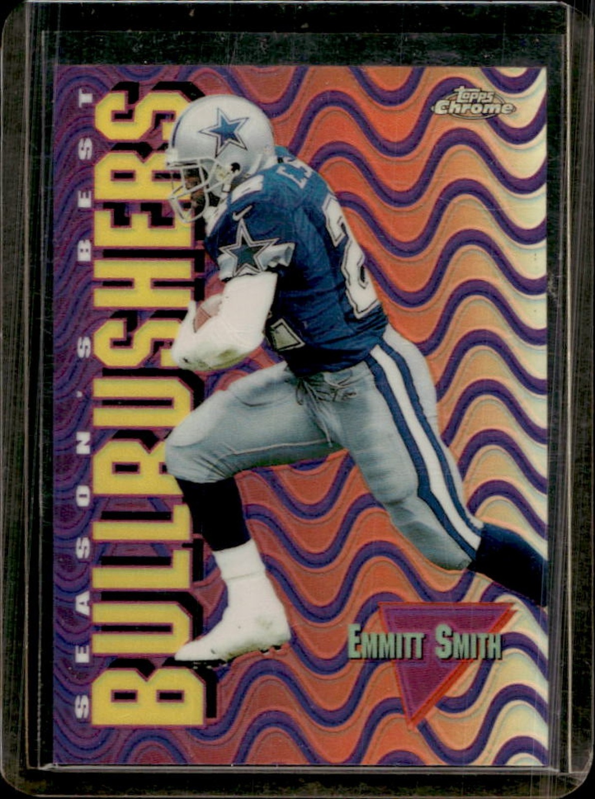 1999 Topps Chrome Emmitt Smith Season's Best Refractor #SB5 Cowboys