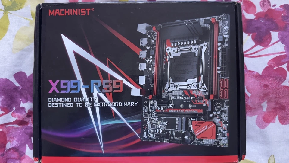 RS9 X99 Motherboard + Xeon E5-2670 v3 Turbo Boost + DDR4 Support + BIOS USB  - Image 2 of 4
