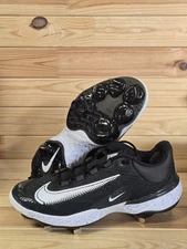 Nike Alpha Huarache Elite 4 Low Metal Baseball Cleats DJ6521-003 Men’s Size 10