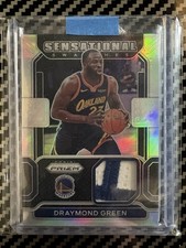 2021-22 Panini Prizm Draymond Green Sensational Swatches Prime Patch /10