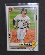 2021 Bowman Draft Henry Davis 1st Bowman Prospect Paper #BD-48 Pirates Stock Pic