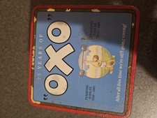 Vintage OXO Cube Tins Diamond Jubilee 75 Years 1910-1985 48 Cube Collectable