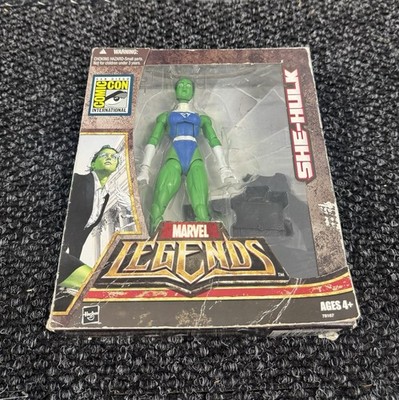 Marvel Legends SHE-HULK Fantastic Four  SDCC 2007 Exclusive Hasbro Box Wear