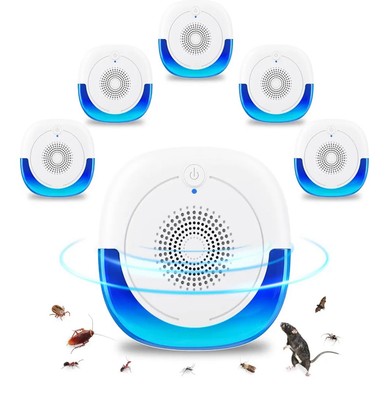 6 Pack Ultrasonic Mice Rat Repellent