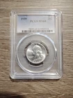 1939 Washington Silver Quarter MS 64 PCGS Uncirculated 25c Coin