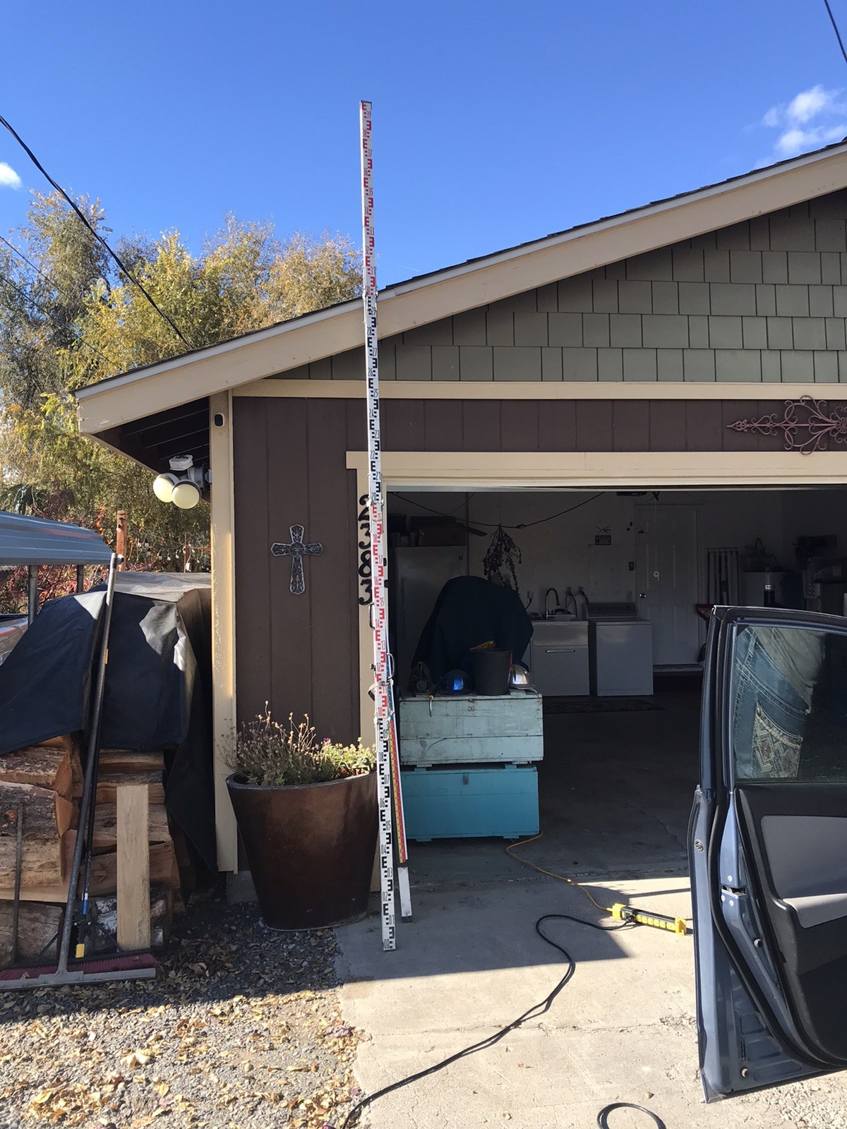 Vintage Carl Zeiss - 4 Meter Wooden Folding Digital/Optical/Stadia/Survey Rod