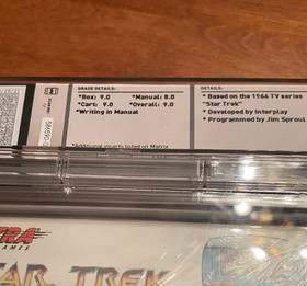 WATA 9.0 Star Trek 25th Anniversary complete in box nintendo nes CIB MINT 9.0