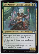 MTG Doc Aurlock, Grizzled Genius 201 Outlaws of Thunder Junction U Normal NM