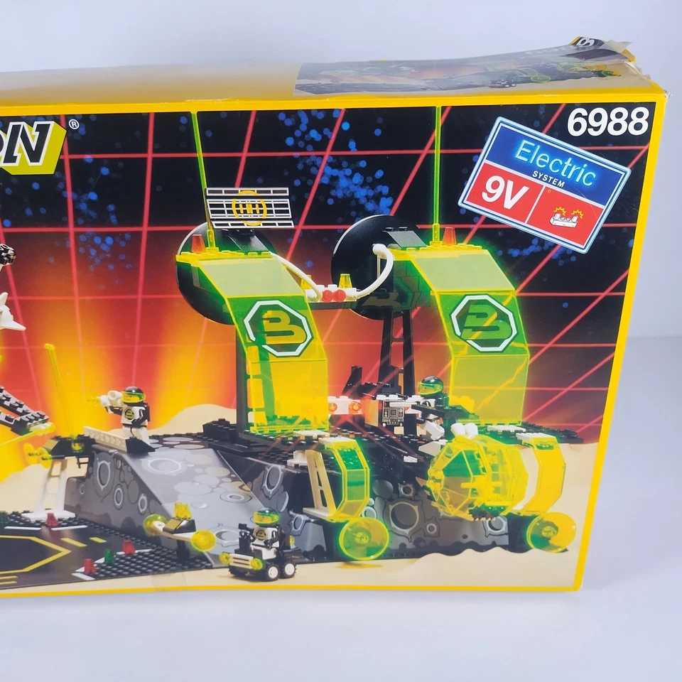 Lego Blacktron 6988 Alpha Centauri Outpost caja exterior solo 1991 Foto 4 de 4