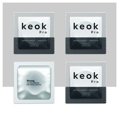 100 Kondome Strong keok Pro Extra Starke Wandstärke premium condoms
