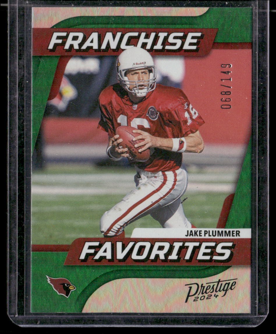 2024 Panini Prestige Jake Plummer Franchise Favorites Xtra Points Green #/149