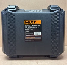 [NEW] (VCV200-0000-BLK) Pelican V200 Vault Medium Pistol Case-With Foam, Black