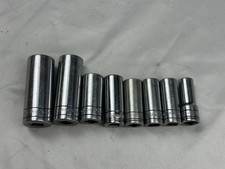 Vtg Sk Tools 38 Dr 8pc Metric Deepwell Socket Set 6pt 10mm-19mm Usa Vtg Sk Tools 38 Dr 8pc Metric Deepwell Socket Set 6pt 10mm-19mm Usa