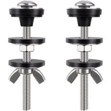 Heavy Duty Toilet Tank Bolts Replacement Kit 304 Stainless Steel Standard Fit