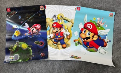 My Nintendo Super Mario 3D Allstars Poster Set, Limitiert, 3 Stück