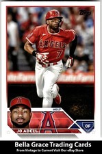 2023 Topps #566 Jo Adell Los Angeles Angels MLB Baseball