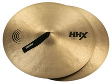 Sabian 20" HHX Overture Hand Cymbal Pair 2 Natural Band  Orchestra NEW Dealer