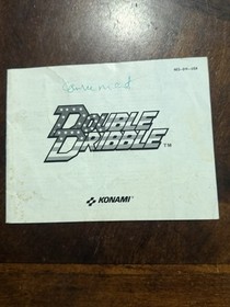 Folleto de instrucciones manual DOBLE DRIBBLE OEM NES solo libro Nintendo
