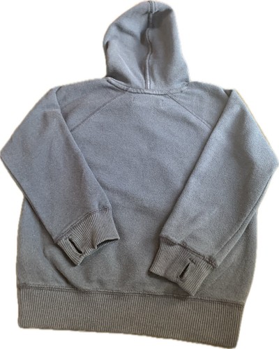 Abercrombie & Fitch Girls Size 5/6 Glitter Logo Y2K Hoodie Blue - Picture 3 of 7