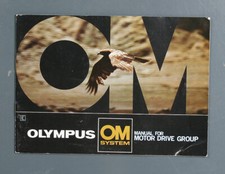 OLYMPUS OM MOTOR DRIVE GROUP MANUAL/132547