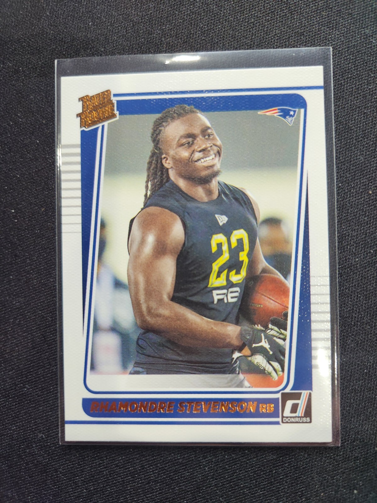 2021 Panini Donruss Football Rhamondre Stevenson RC Portrait #286