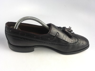 Allen Edmonds Arlington Brown Wingtip Kiltie Tassel Loafer  display picture 3