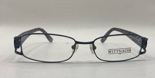 WITTNAUER EYEGLASSES FRAMES ONLY NEW ERIN BLACK FULL RIM 52-17-135 - Picture 3 of 8