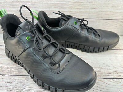 Ecco Gruuv Urban Athletic Sneaker Running Shoes Mens Size 9-9.5 Black Low Top