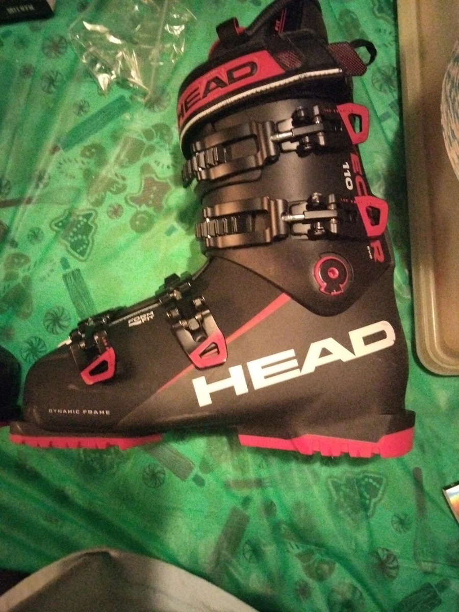 Head Vector EVO 110 Black/Anth-Red 27/27.5 Ski Boots Great USED Condition