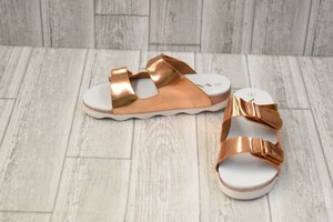 nina shoes rose gold