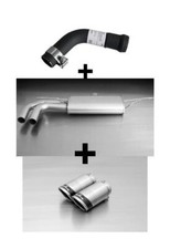 REMUS Sportauspuff Audi A3 Typ 8V inkl. Sportback 1.8l TSFI 2x84mm Carbon Race