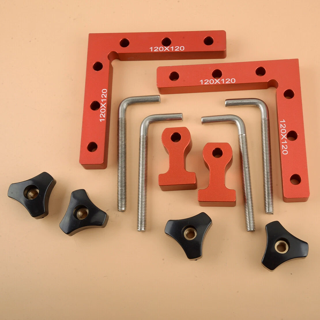 90 Degree Right Angle Picture Frame Corner Clamp Holder Woodworking Hand Kit