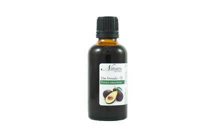 Bio Avocadoöl kaltgepresst unraffiniert nativ 50ml Glas Premium Naturkosmetik