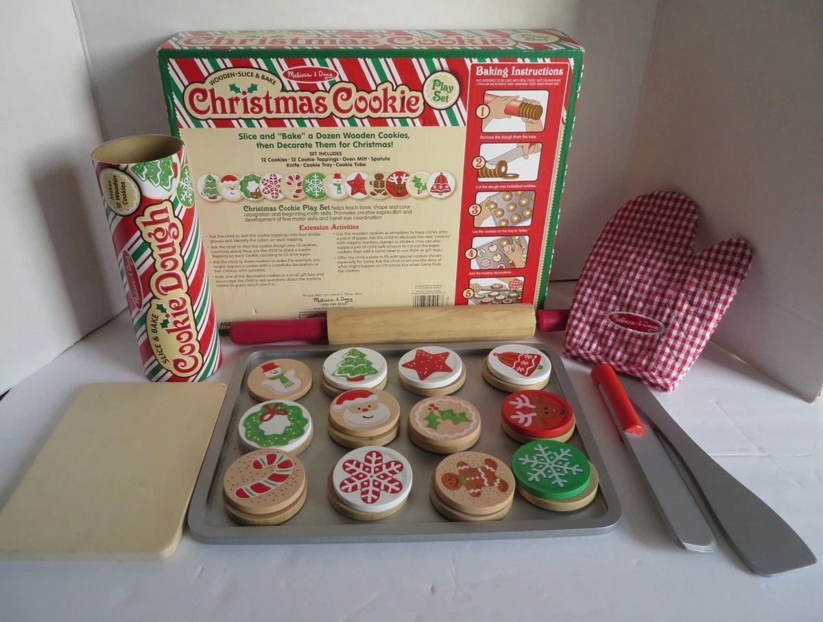 Melissa & Doug Slice & Bake Christmas Cookie Play Set