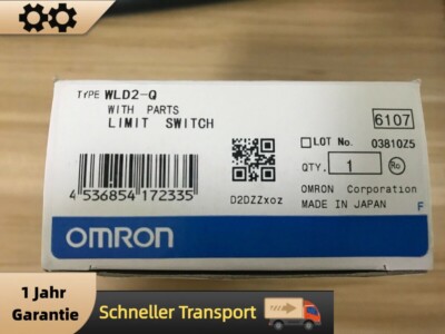 New FOR  OMRON WLD2-Q Limit Switch Travel switch free shipping