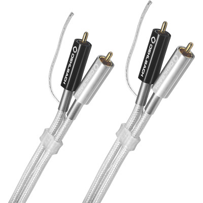 Oehlbach Silver Express Plus - Plattenspieler Phono Audio-Cinchkabel 1,5m