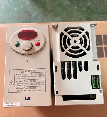 Used & Tested LS SV004IC5-1F Inverter 0.4KW 220V