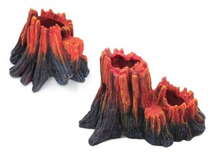 aquarium volcano