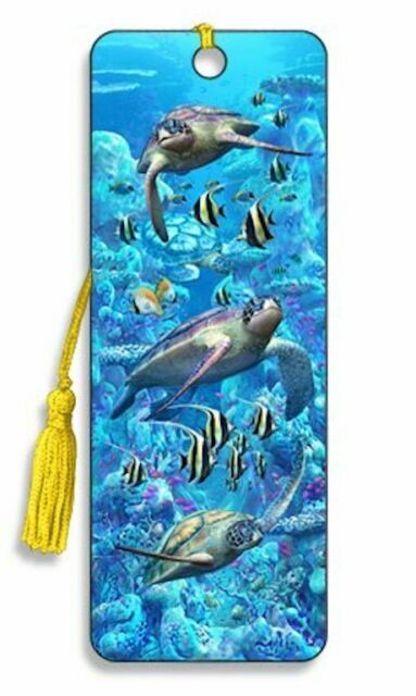 Artgame - Turtle Town - 3D Bookmark (9421026451354)