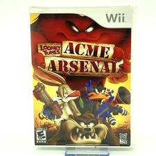 Looney Tunes Acme Arsenal (2007)  Nintendo Wii Game  With Manual  Tested