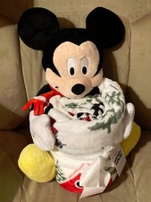 Disney's MICKEY MOUSE PILLOW BUDDY  THROW BLANKET SET