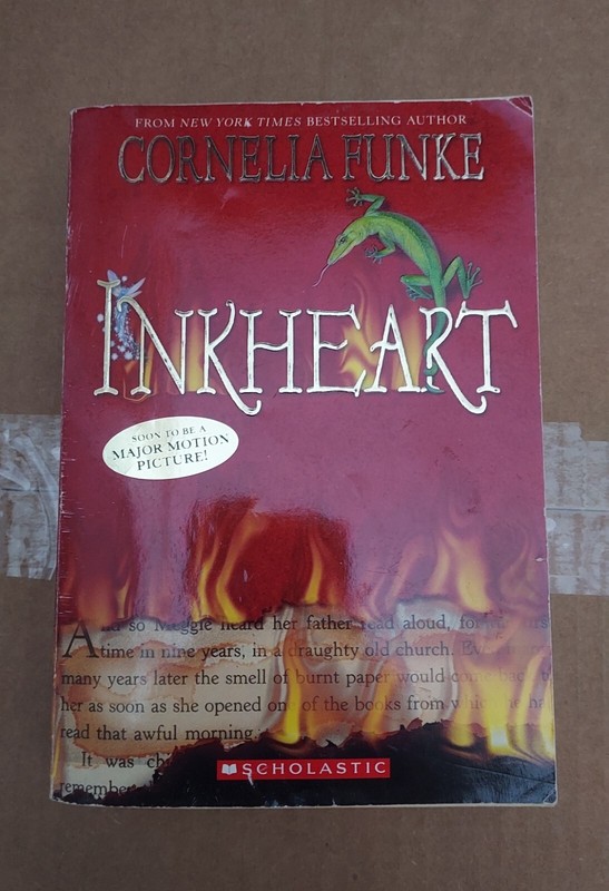 Used  INKHEART Book Cornelia Funke Fantasy Magic 2003