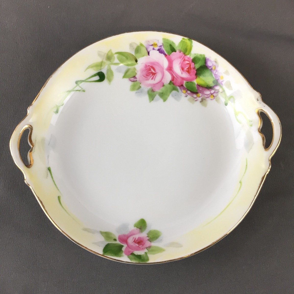 Nippon Roses Hand Painted Nippon Bowl Roses